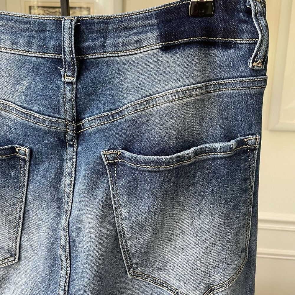 Risen Medium Wash Wide Leg High Rise Jeans 11 13 30 32 - Picture 8 of 9